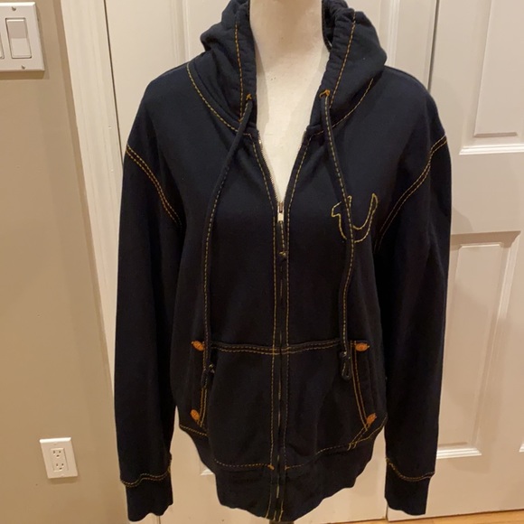 True Religion Jackets & Blazers - True Religion Vintage Sweatshirt
